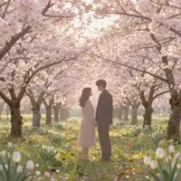 Бақтағы жұп