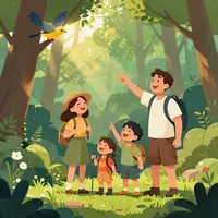 Rodina v přírodě