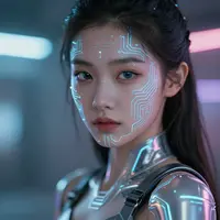 Futuristická Dívka