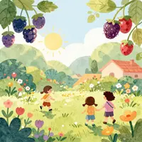 Watercolor Childrens Art