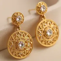 Glimrande örhängen