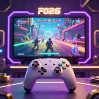 Futuristic Gaming Setup