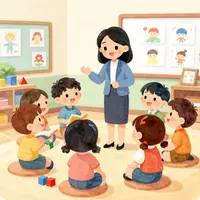 Kindergarten-Erzieher