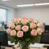 Roses In Office