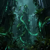 كروم الغابة الرقمية