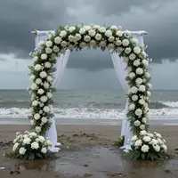 Rainy Beach Wedding