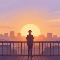 Şehirde Gündoğumu