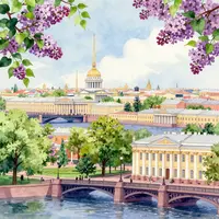 Wiosna w Sankt Petersburgu