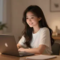 هنر دیجیتال دختر