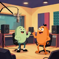 کارتون استودیو موسیقی