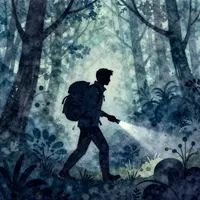 Nattlig skogsvandrare