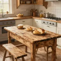 গ্রাম্য ফার্মহাউস রান্নাঘর