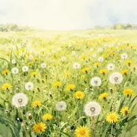 Dandelion Field