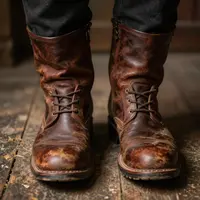 Worn Boots