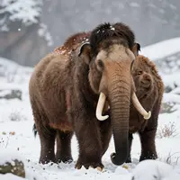 هنر ماموت پشمالو