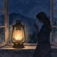 زنی در حال دعا