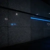 Minimalistang gabi sa lungsod