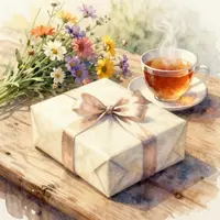 Tea Time Illustration