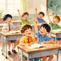 Boys In Classroom