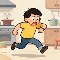 Ilustrasyon ng taong stressed