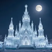Fantasy Ice Architecture