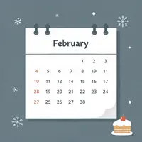 ফেব্রুয়ারি ক্যালেন্ডার
