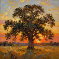 Oak Tree Art