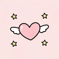 ดูเดิลรูปหัวใจน่ารัก