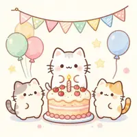 Cartoon Cat Decorations