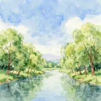 Sakit çay mənzərələri