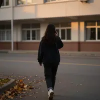 Smutná dospívající dívka