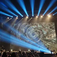 रॉक कॉन्सर्ट स्टेज