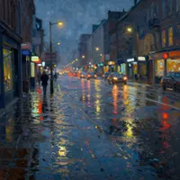 Puddles And Reflections