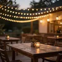 Večerní venkovní atmosféra