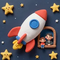 Claymation Style Art