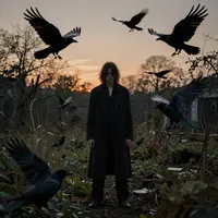 Mysterious Gothic Scene