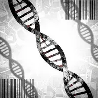 বিমূর্ত ডিএনএ শিল্প