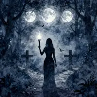 هنر زن با مشعل