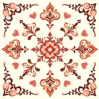 カザフスタンのロマンチックなアート