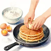 Pannkaksbakning