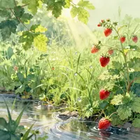 طبیعت صبح تابستان