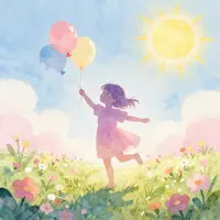 Glückliches tanzendes Mädchen