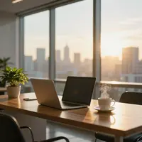 ออฟฟิศตอนพระอาทิตย์ขึ้น