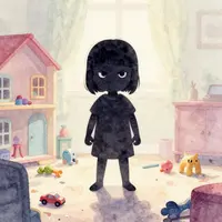 वॉटरकलर लड़की