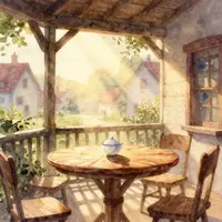 صحنه‌های دنج روستایی