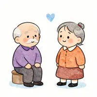 बुजुर्गों के कार्टून