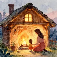 Volkskunst-Illustrationen