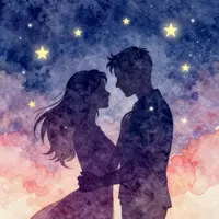 Romantik çift sanatı