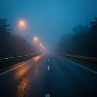 دھندلی شاہراہ