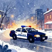 שירות משטרה בחורף